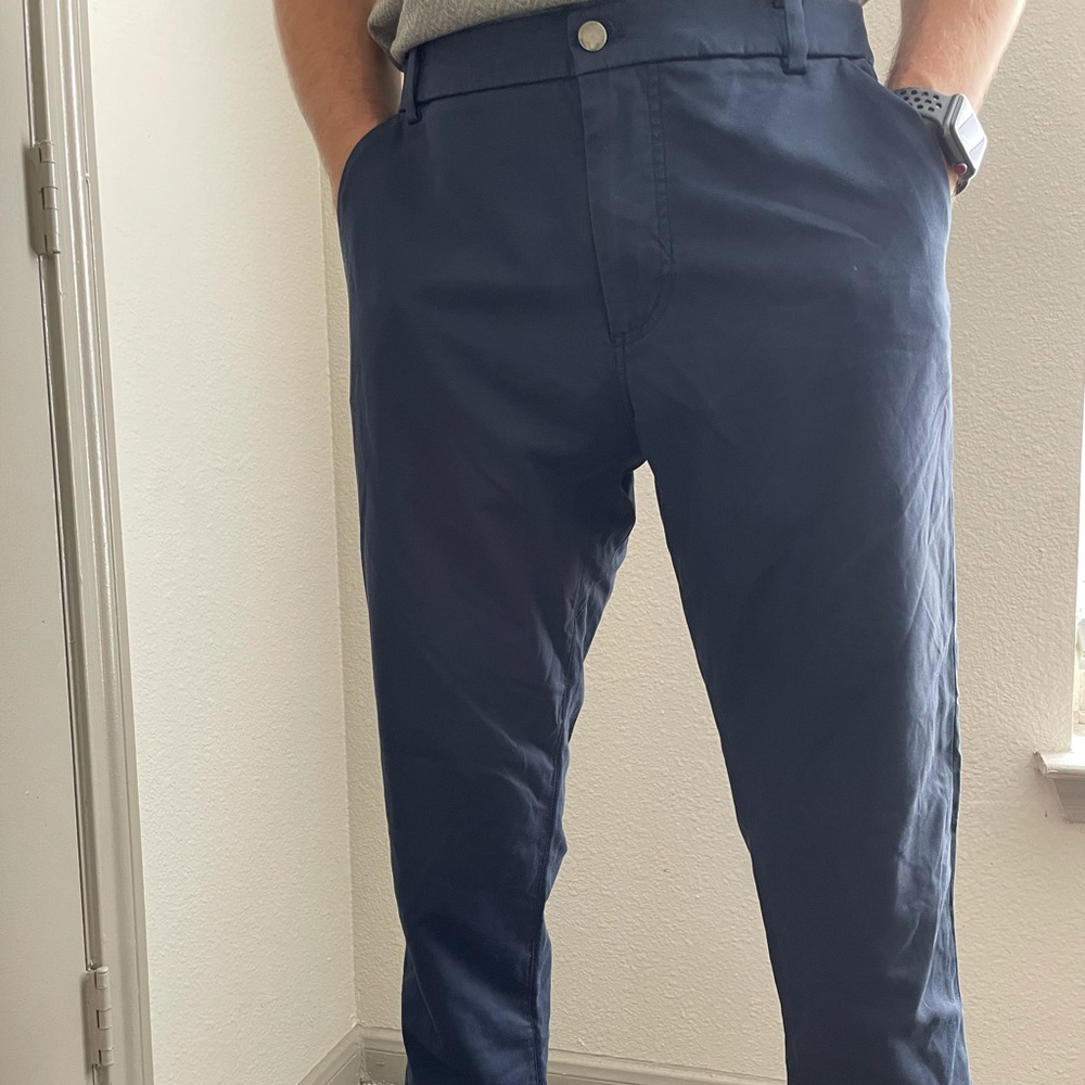 Navy Blue Lululemon Chino Pants